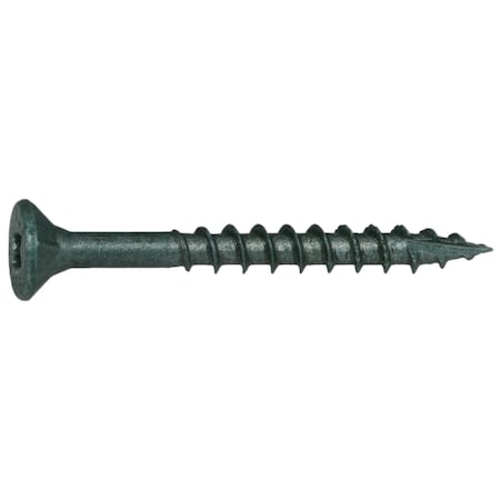 Saberdrive Deck Screw, #9 x 1-3/4 in, Steel, Flat Head, Torx Drive, 704 PK 09316